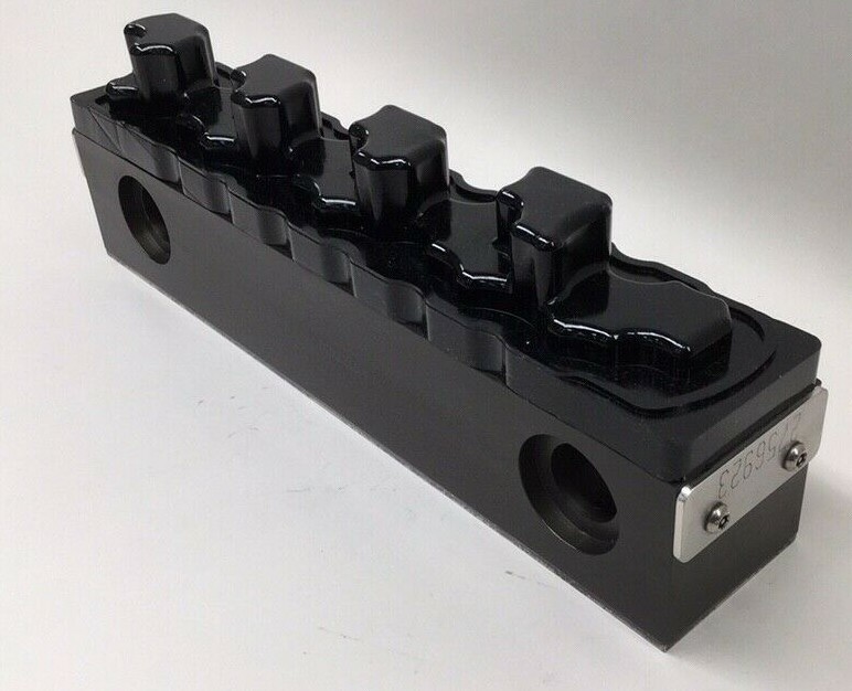 Grob W1052130D2 Block Assembly GU1407/09-00-88/1-7 Width 3″ x Length 15″ H4-3/4″