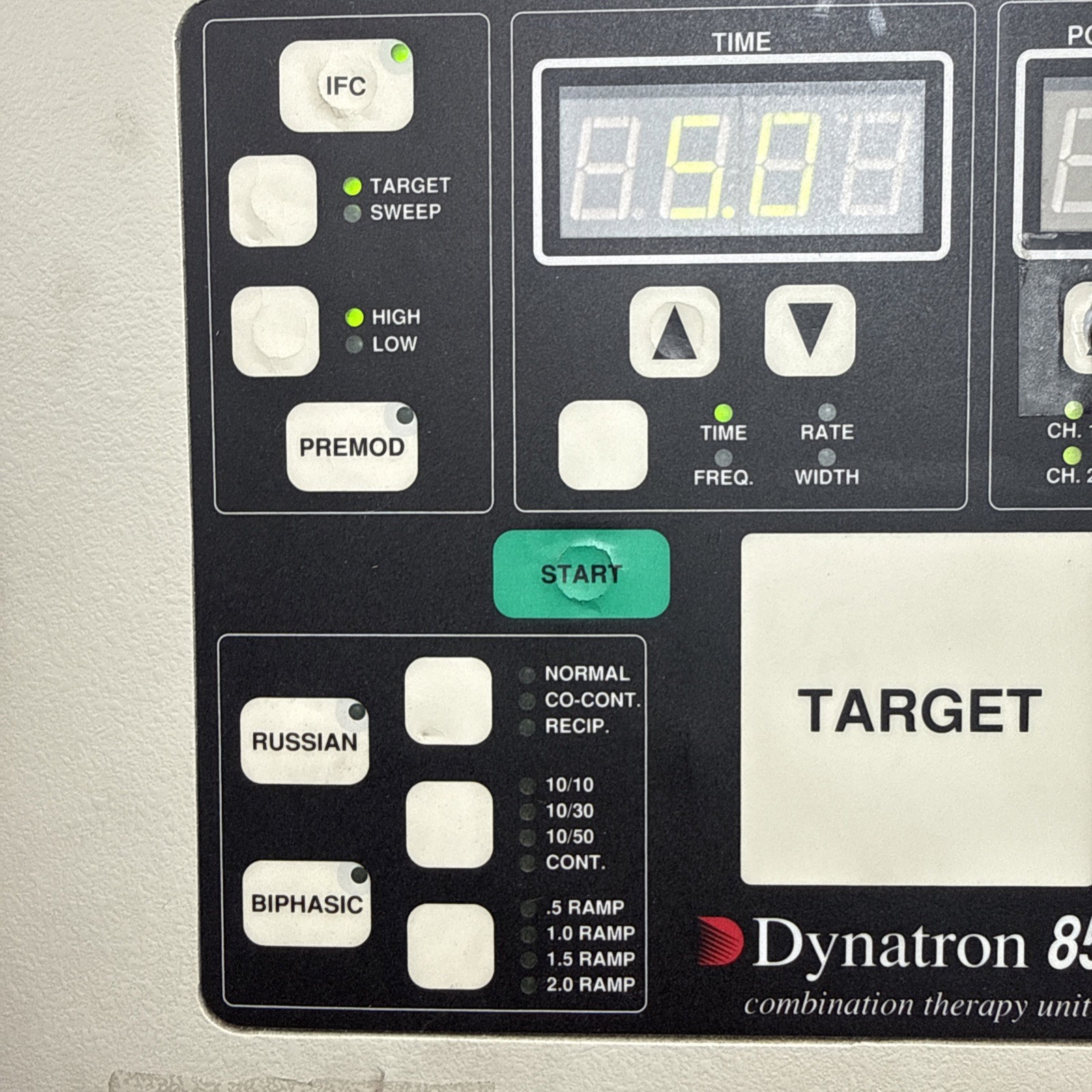 Dynatron 850 Combination Therapy Unit Ultrasound Generator DRF 100 Chiropractic