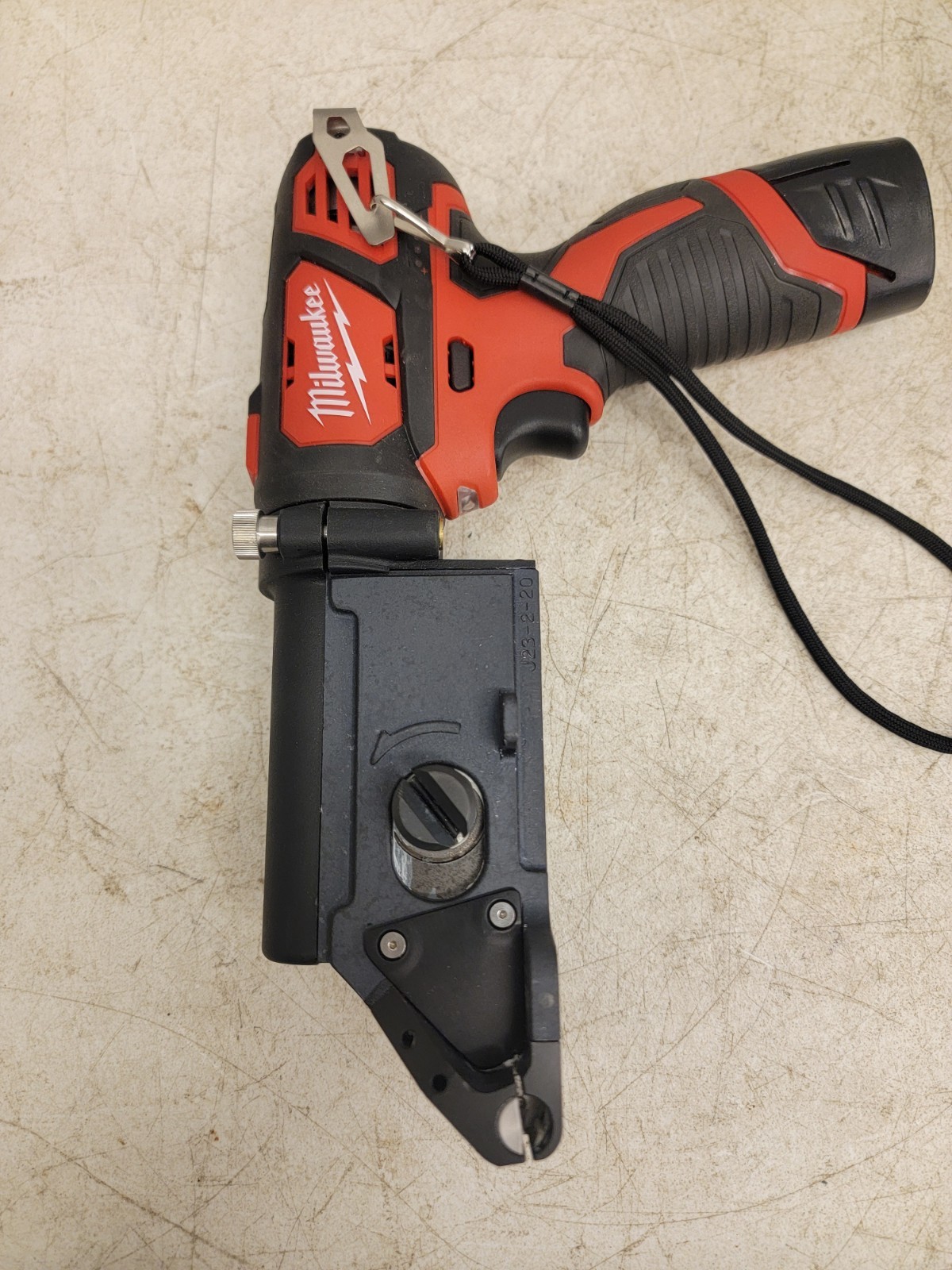 PANDUIT Cordless Cable Tie Tool: Milwaukee M12, 0.63 in Max. Cable Tie Wd Mint