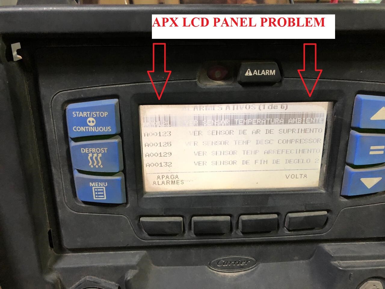 TRP LCD DISPLAY REPLACEMENT FOR CARRIER 7500 7300 X3 2500 X2 SDGG240128-11