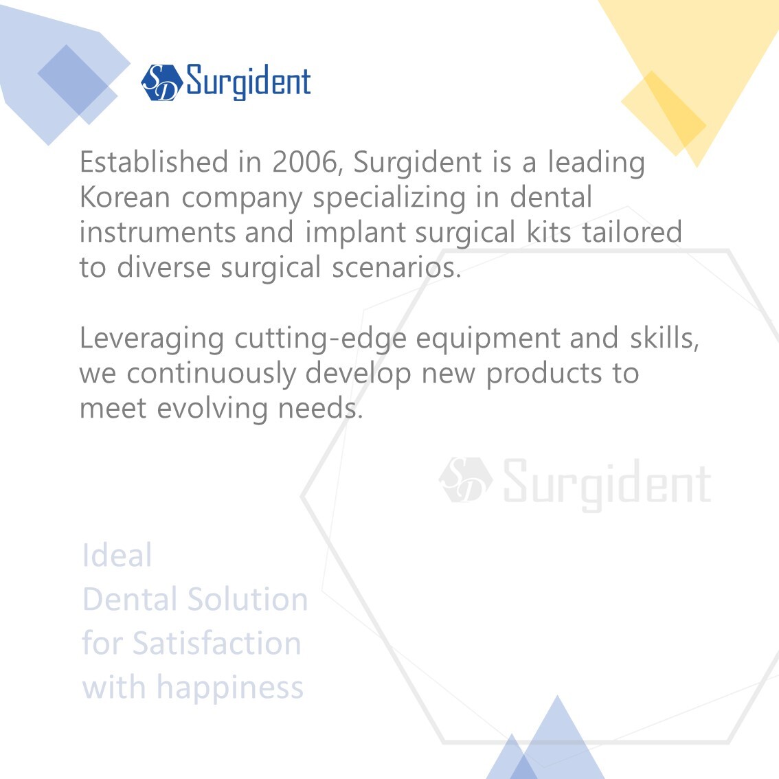 Surgident Luxator Dental Surgical Instrument 9 types