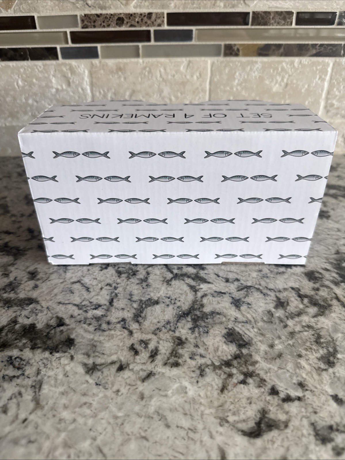 NEW Sardine Ramekin Set Of 4 Bowls by Prima Designs