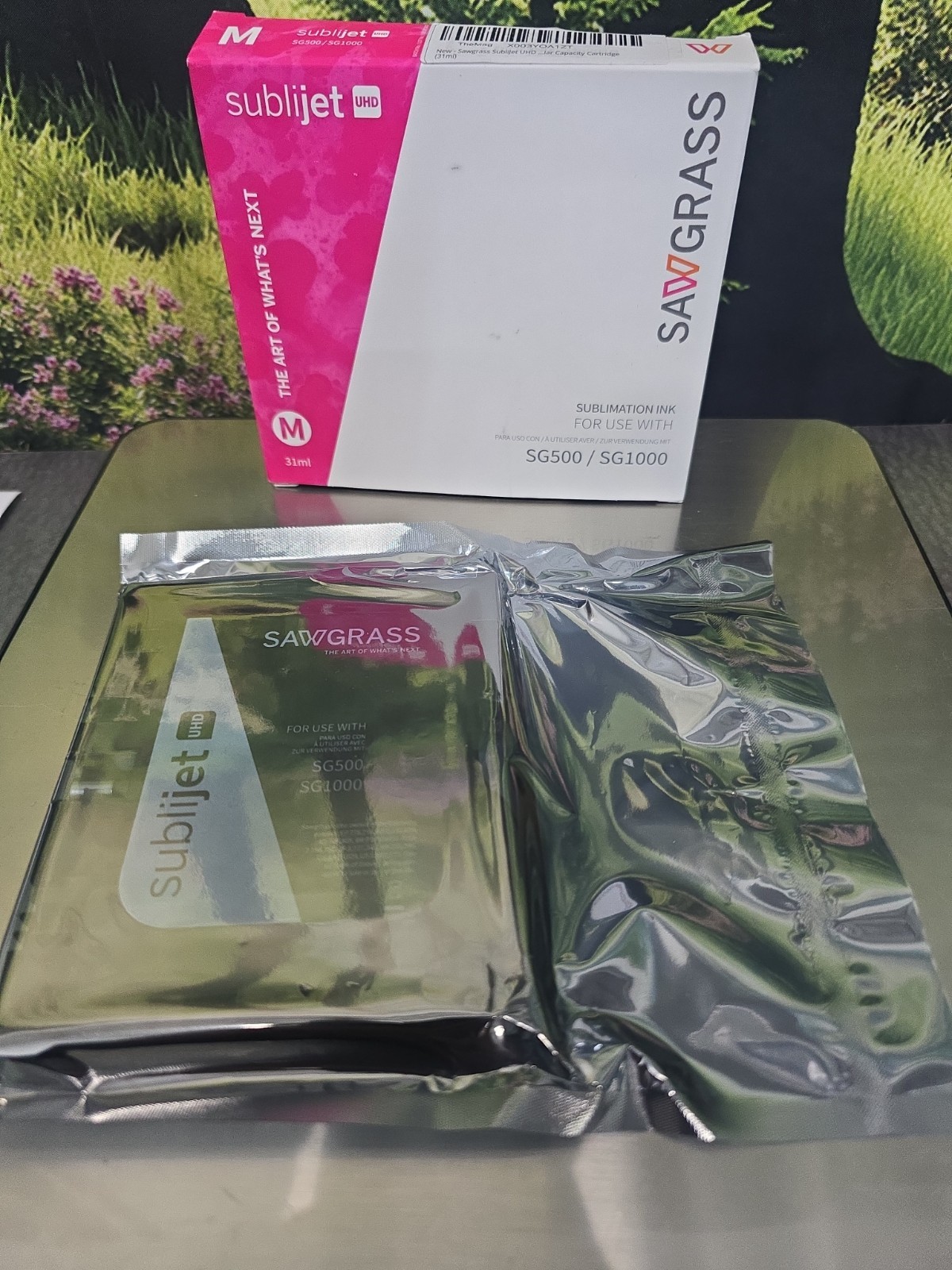 NEW Sawgrass sublijet UHD Sublim Ink for SG1000 MAGENTA 31ML- Exp 01/2026