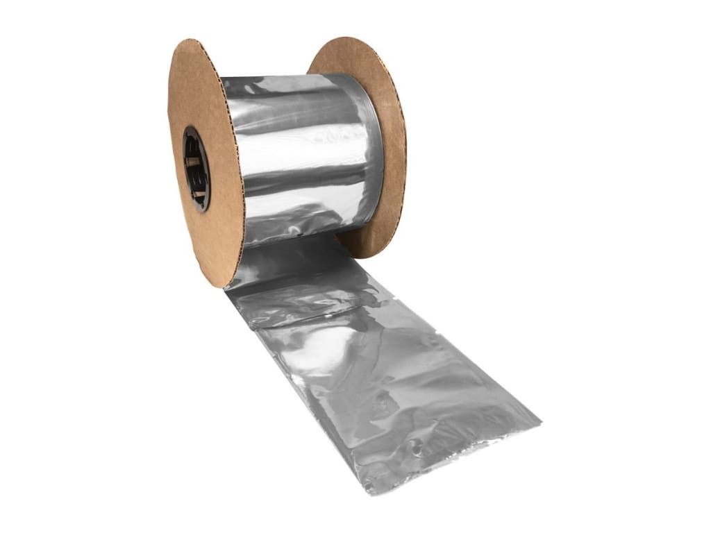 SCS 12046 Shielding Bags, Metal-In, 4′ x 6′, 1000 per roll, Auto-Shield Series
