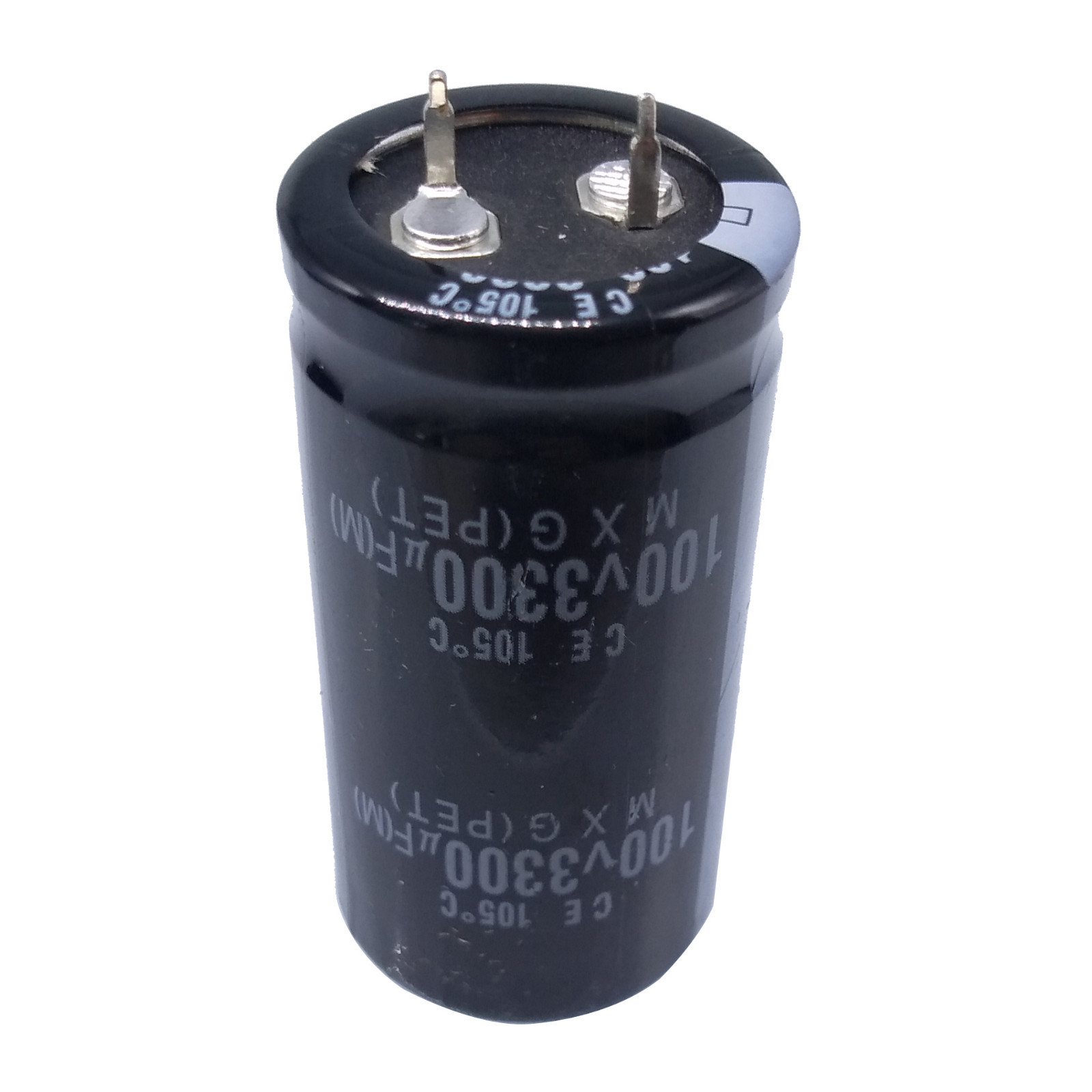 2pcs Electrolytic Capacitors 3300uF 3300mfd 100V +105℃ Radial 25 x 50mm