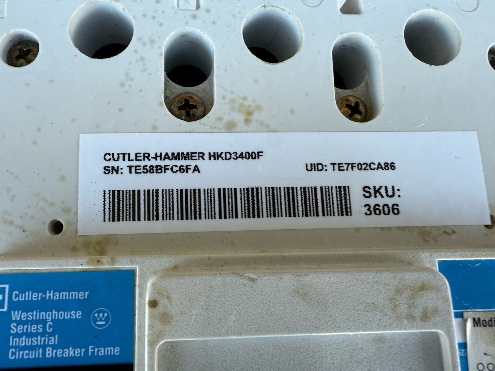 HKD 65K Circuit Breaker Westinghouse (CUTLER HAMMER)