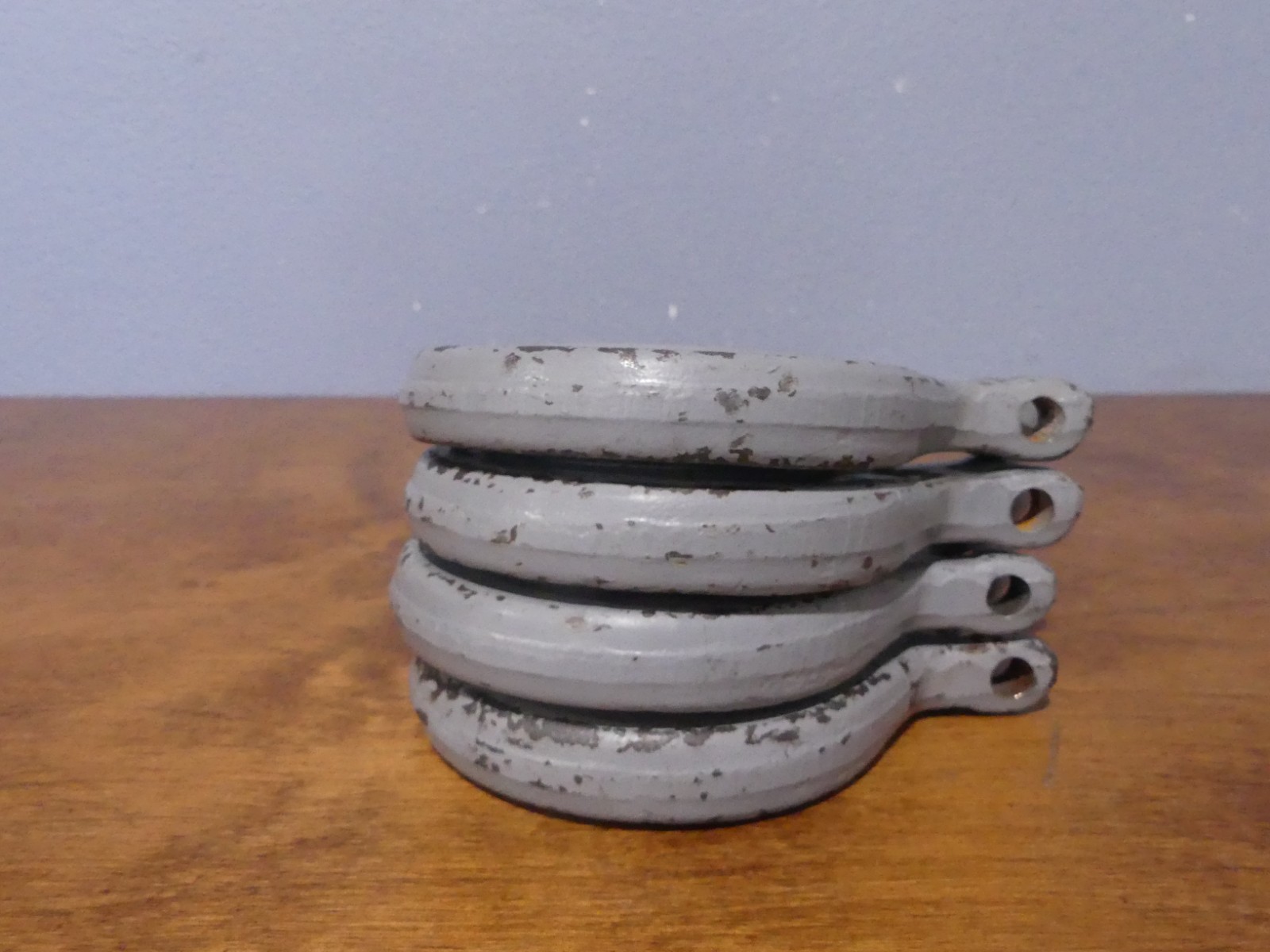 Lot of 4 Crosby 100 Grade 5/16-8 Alloy Hook