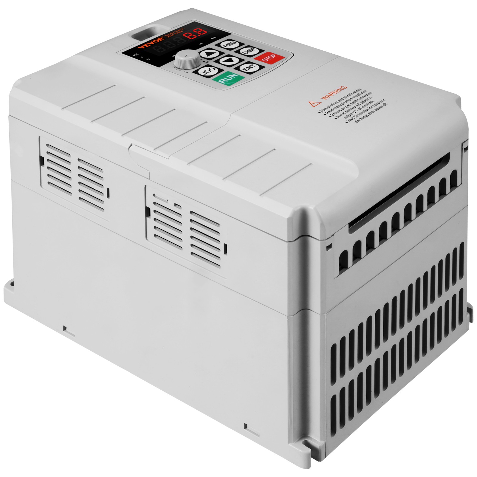 VEVOR VFD 7.5KW,34A,10HP Variable Frequency Drive for3-Phase Motor Speed Control
