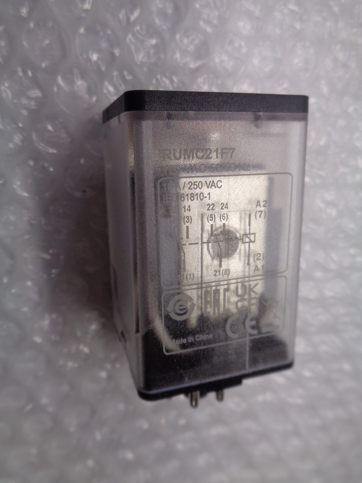 SCHNEIDER ELECTRIC RUMC21F7 RELAY 120VAC NSNP