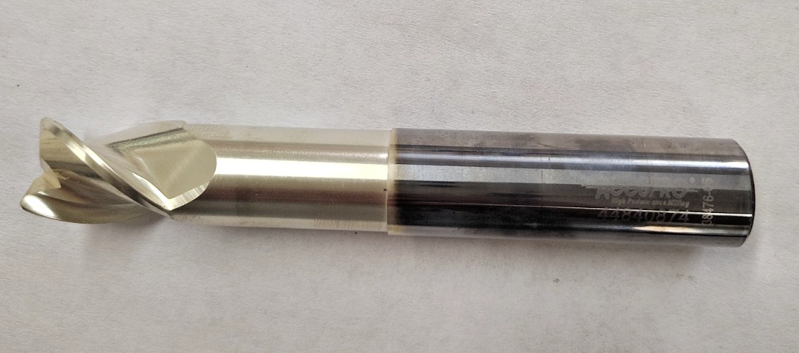 Accupro 3/4 x 3/4 x 1 x 5″ OAL 3 FL Carbide SC Seem Alum Necked End Mill