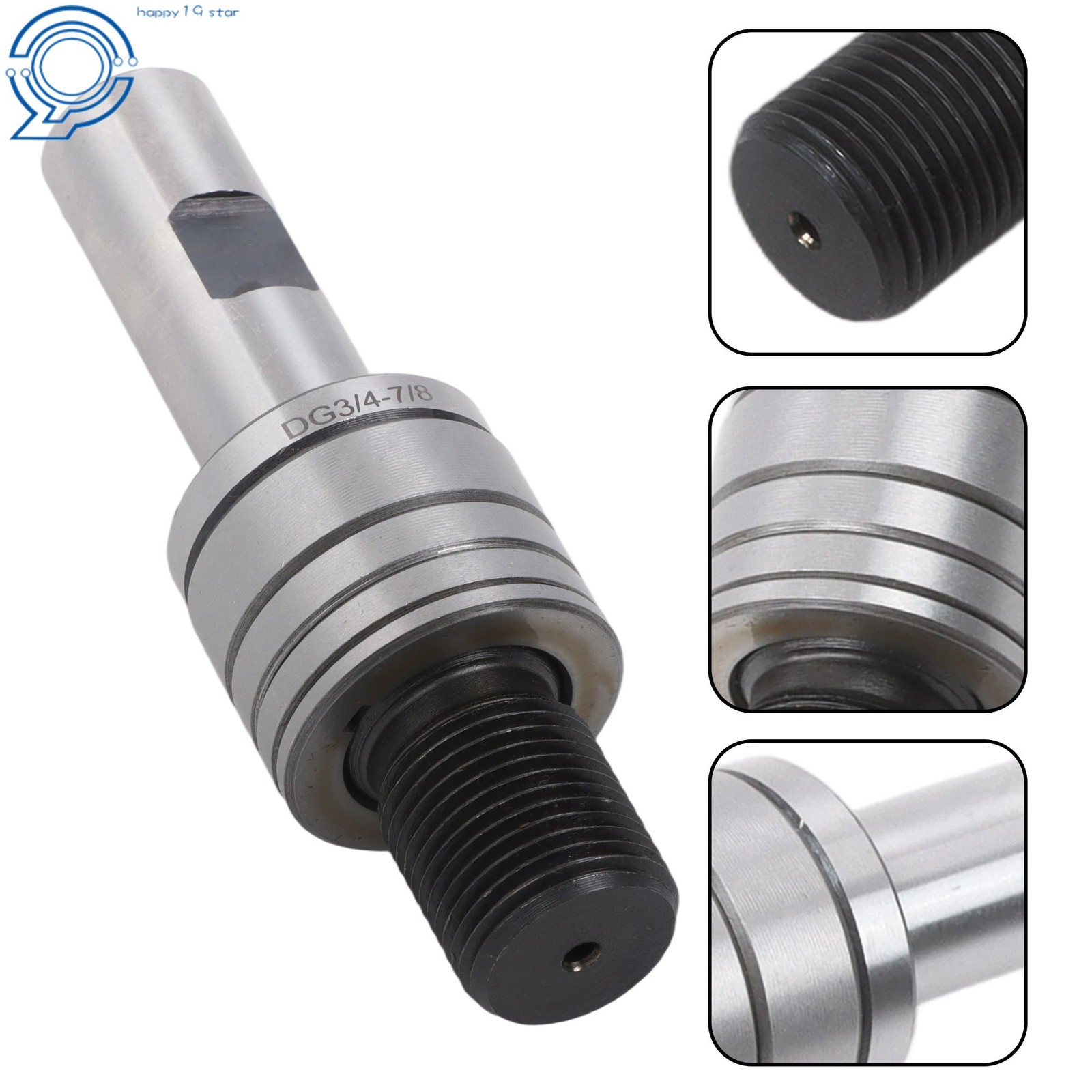 Hardened Ground Stub Arbor 3/4″ Shank 7/8″ Arbor for Side Milling Cutter