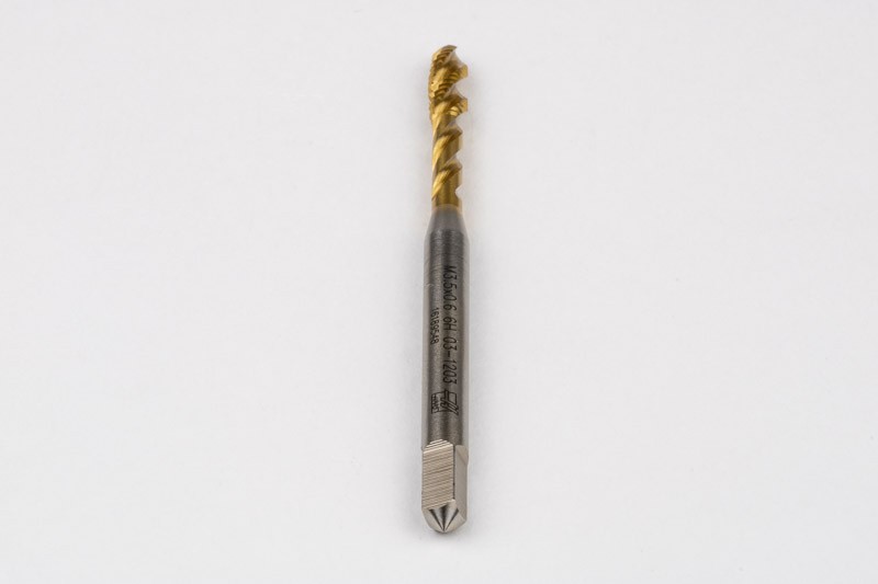 Haas M3.5×0.6 M HSS-E Spiral Flute Tap, 4mm Shank x 7mm Thread Length, 2.5XD