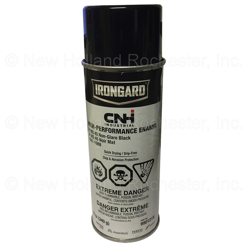 New Holland MS45 Non-Glare Black (1988-1999) 12oz Spray Paint Part # 990121N