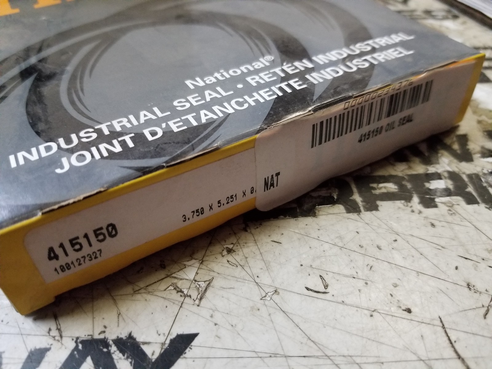 415150 TIMKEN SEAL 3.750 in Shaft Dia., 5.266 in OD, 0.469 in Overall Width