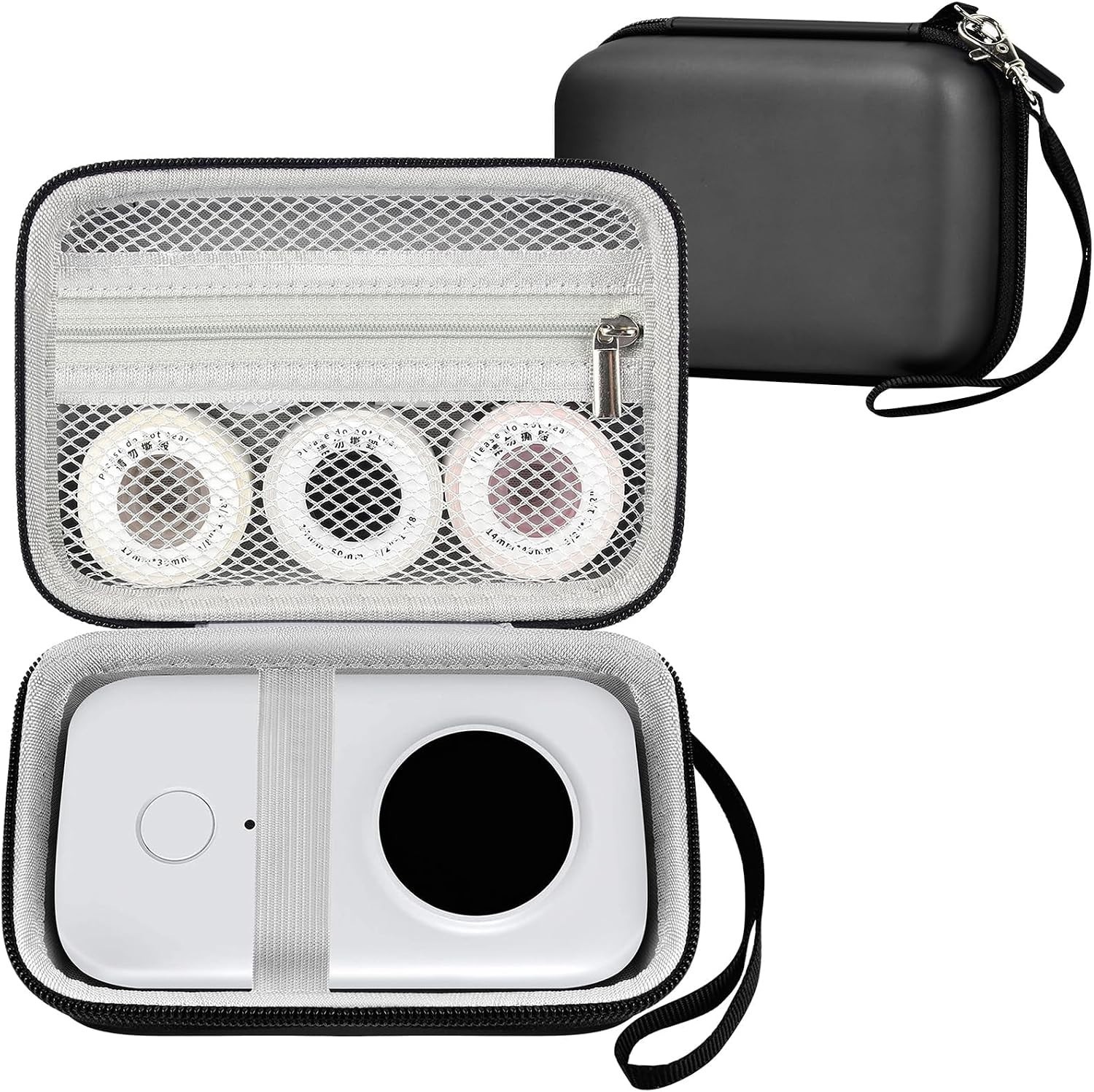 Elegant EVA Hard Case for Phomemo & Compatible Label Makers – Travel Ready