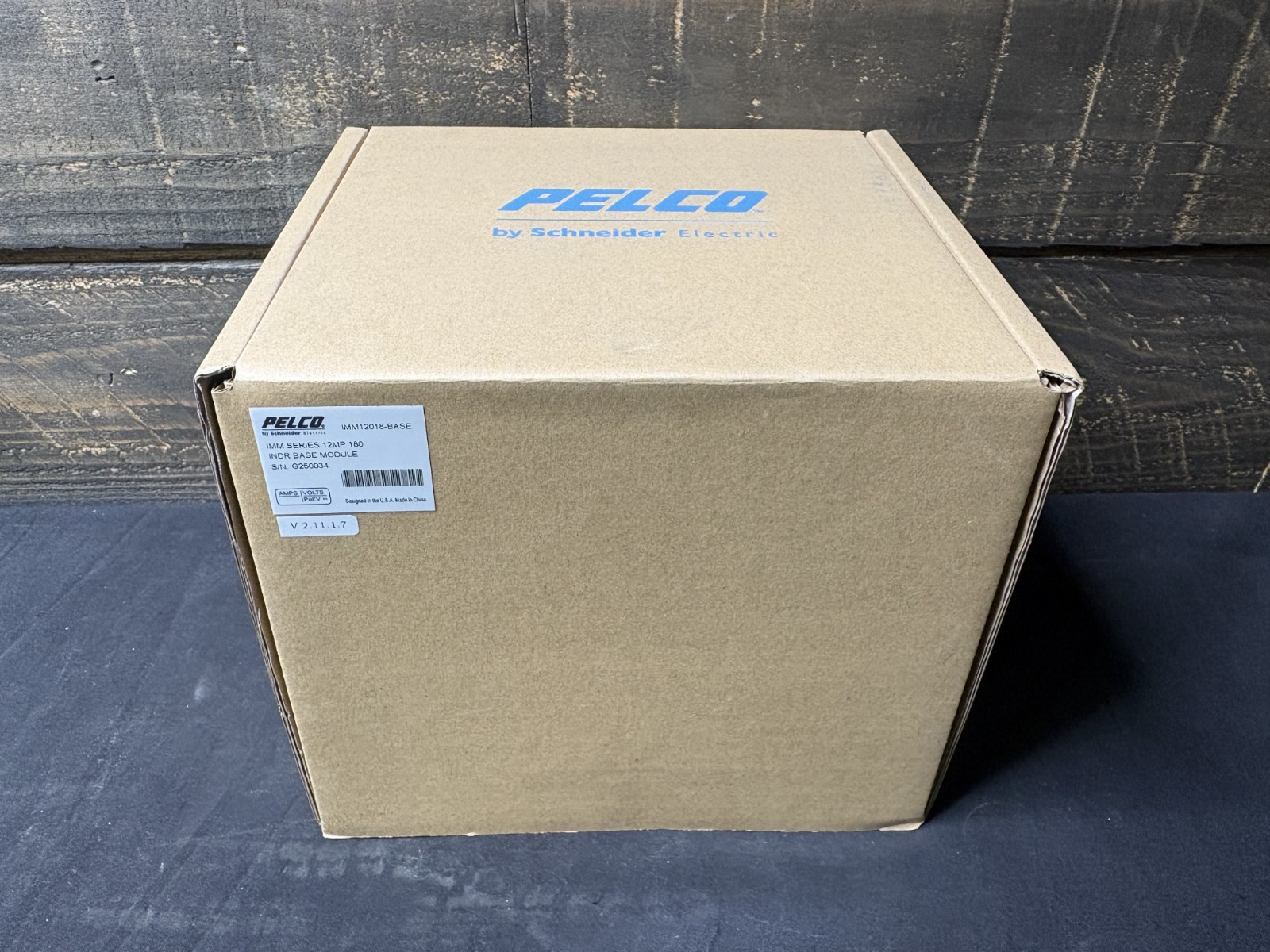 Pelco INDR Base Module IMM12018-BASE, 180-Degree Panoramic Security