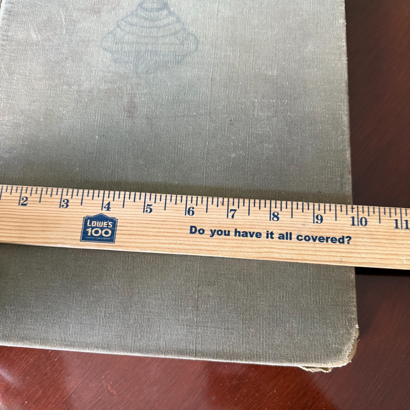 Boorum & Pease Vintage No. S2552ML Account Ledger 3 Ring Binder Stencil Office