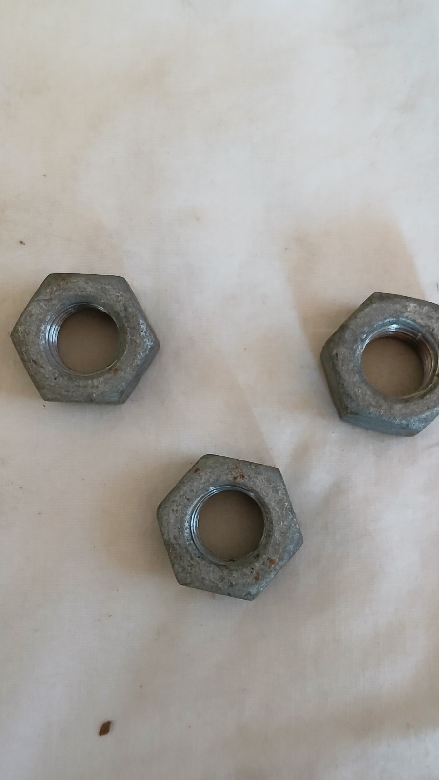 Galvanized nuts 5/8-11 Heavy Hex Box of (50)