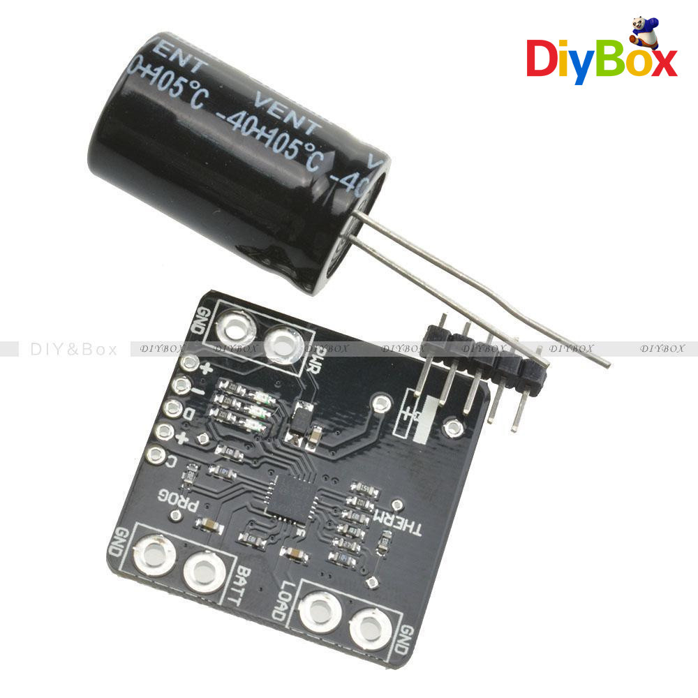 MCP73871 USB DC Solar Lipoly Lithium Lon Polymer Charger 3.7/4.2V Battery Module