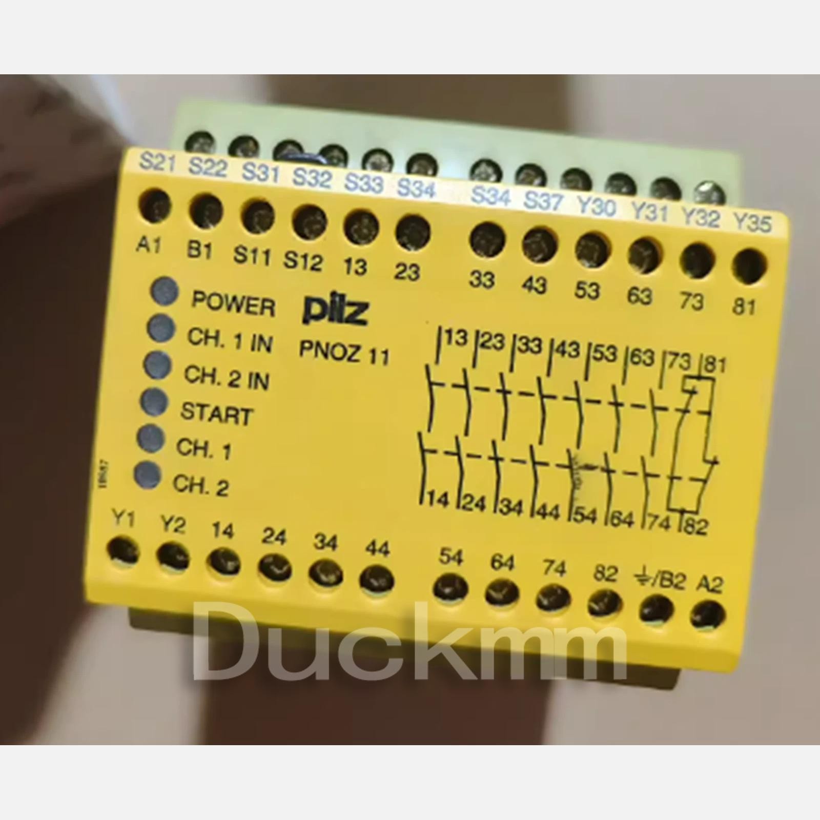 1pc New Pilz 774080 safety module PNOZ 11 24VAC 24VDC 7n/o 1n/c #AT US Free TAX