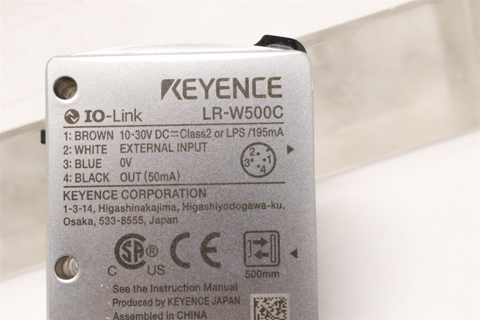 KEYENCE FULL SPECTRUM SENSOR LR-W500C