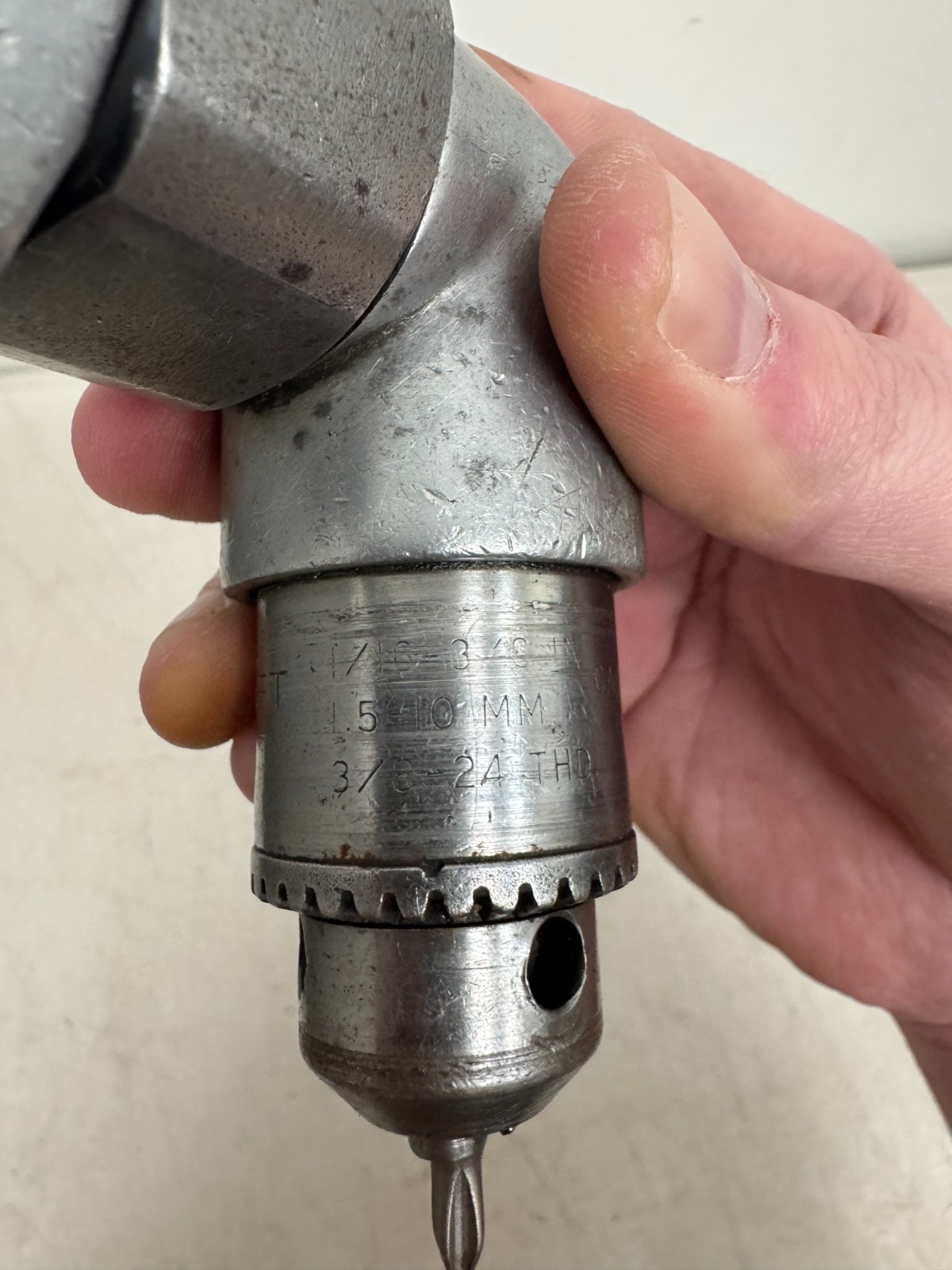 Jacobs Multicraft Drill Chuck DC4G61 w/ Key 3/8 – 24 Threaded MOUNT