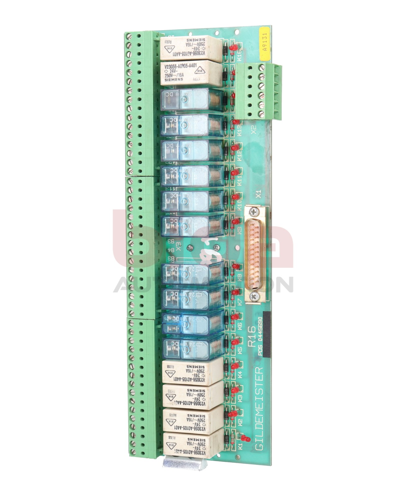 Gildemeister R16 POS 0445690 Relay Board Relay Board