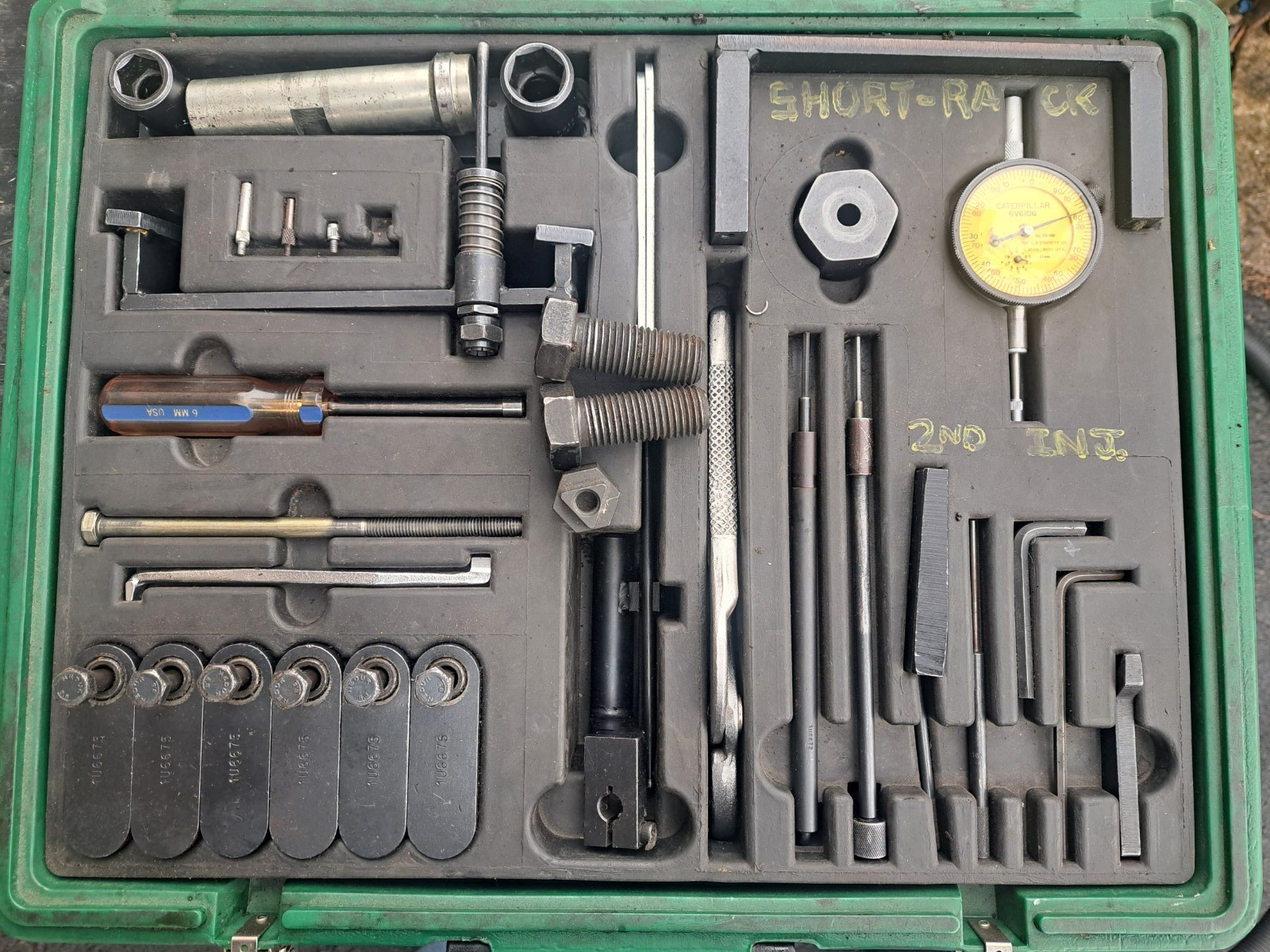 Caterpillar Cat U-6680 Fuel System & Valve Setting Tool Kit Tune Up 3116