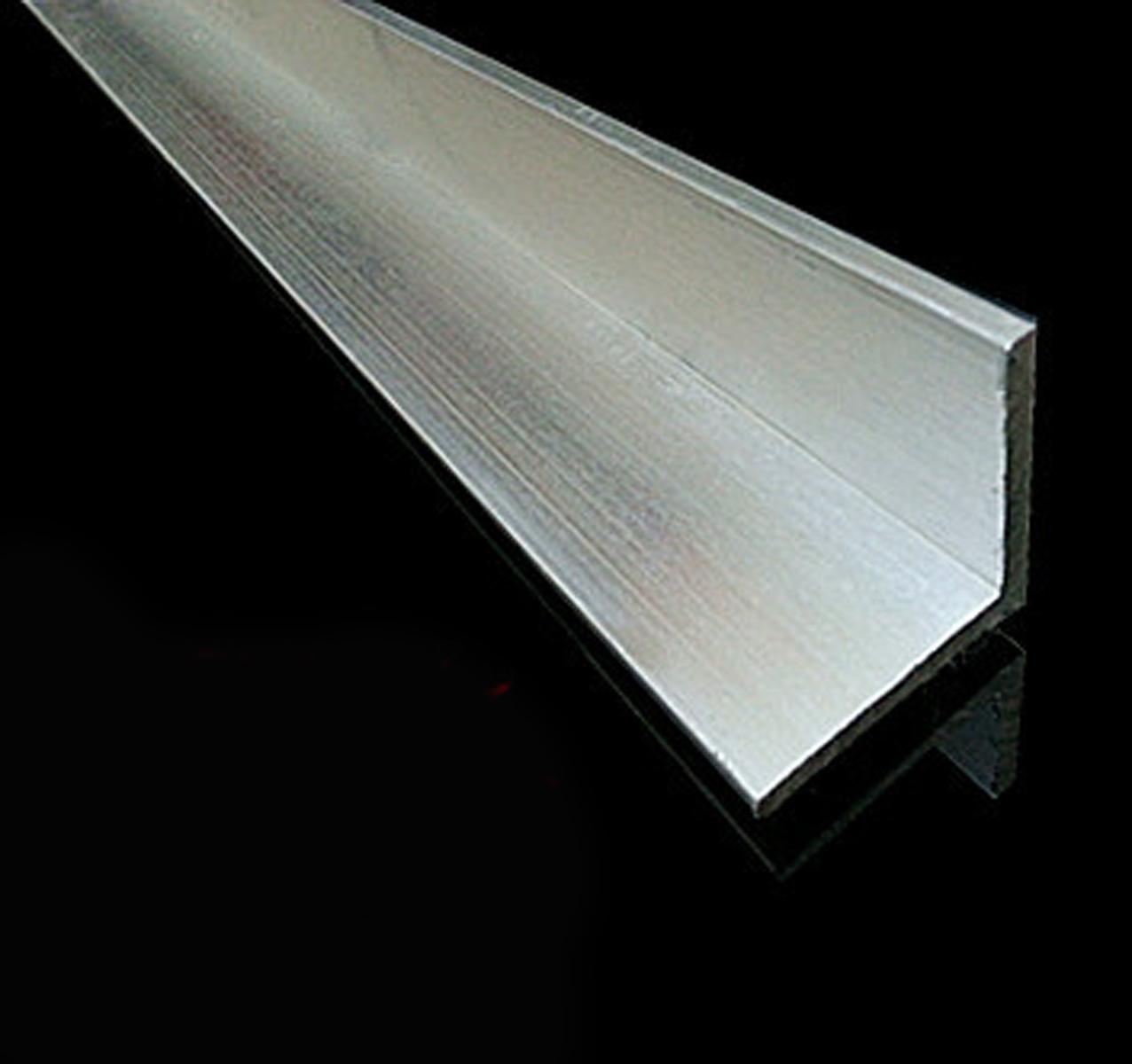 US Stock 2pcs 20mm x 20mm x 250mm(9.84″) Long 3mm Thick 6061 T6 Aluminum Angle