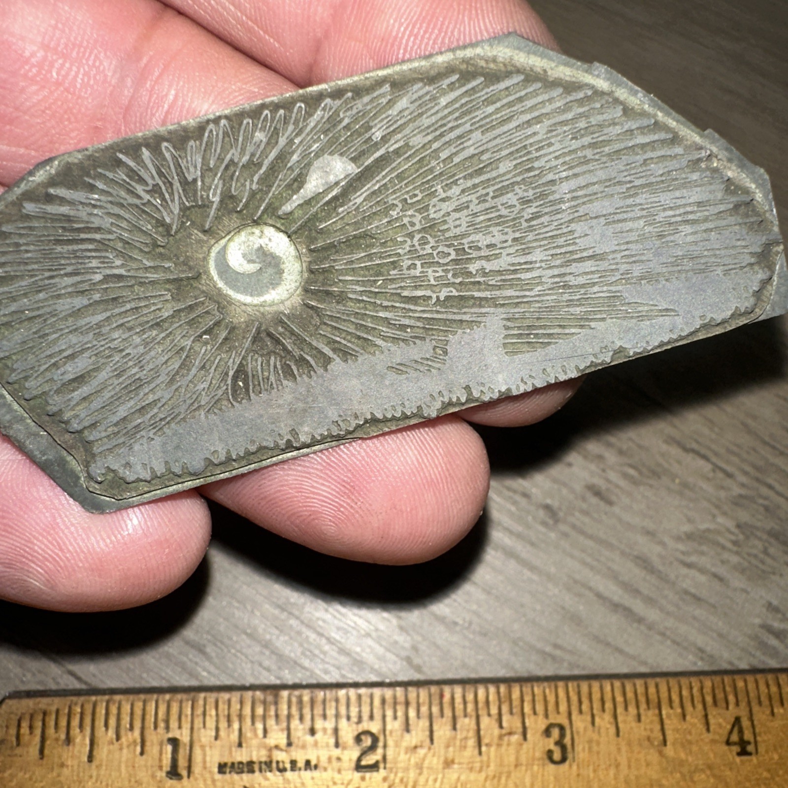 Printing Block “ Unknown Image?? Flowers? “