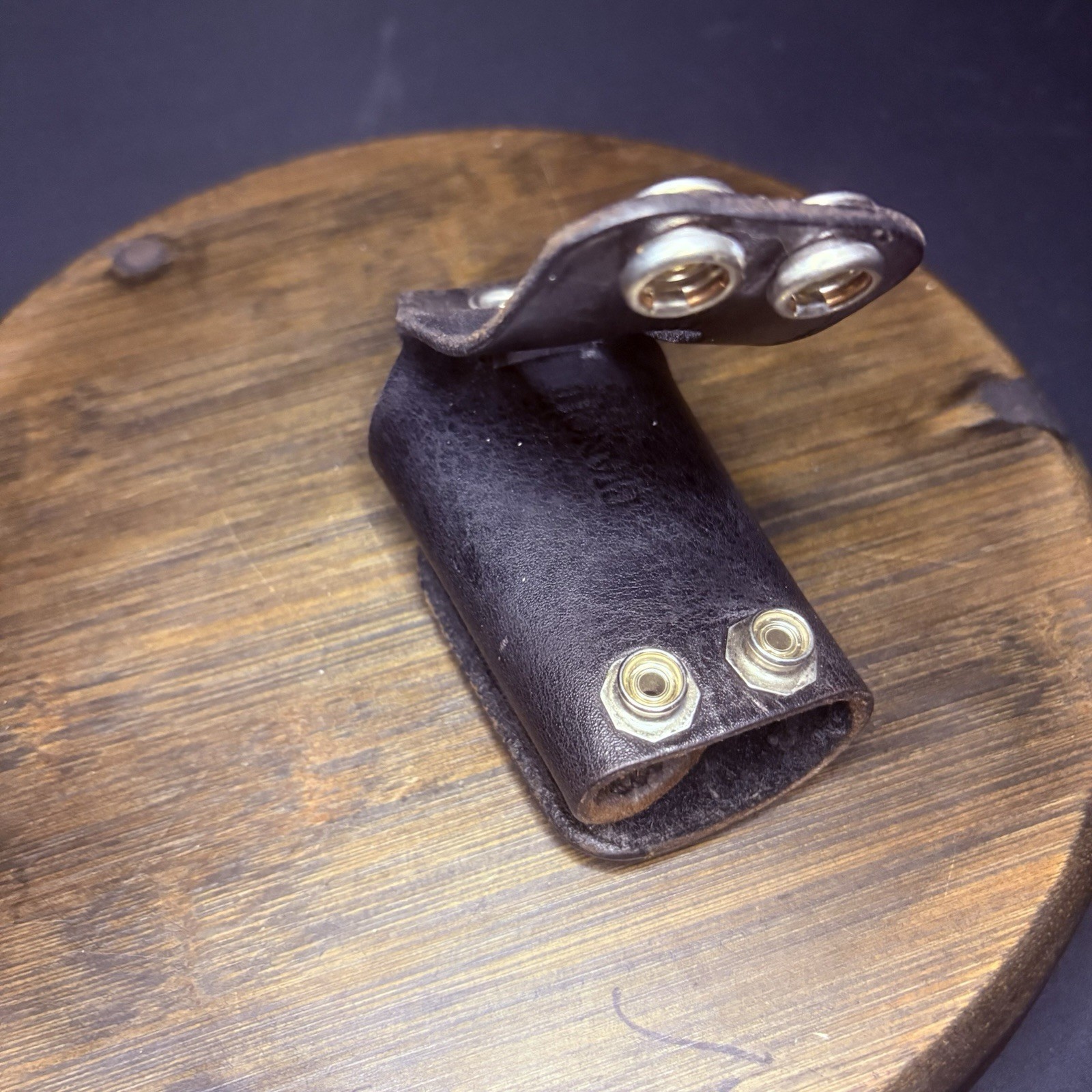 Bianchi Key Ring Pouch, Quite Key Keeper, Hook And Loop Closure