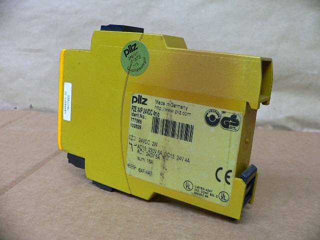 Pilz 777585 Used Pze X4p Safety Relay 24Vdc 4N/O 777585