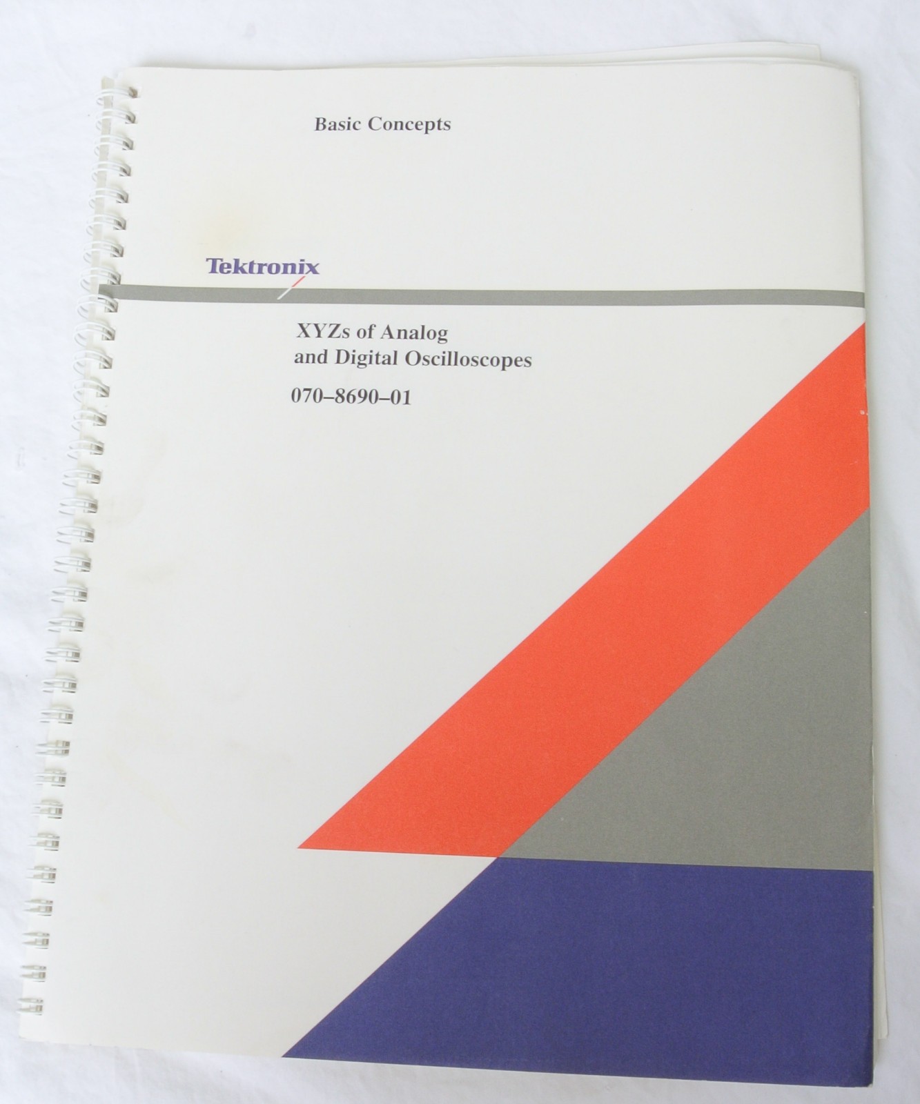 Tektronix The XYZs of Analog and Digital Oscilloscopes 070-8690-01
