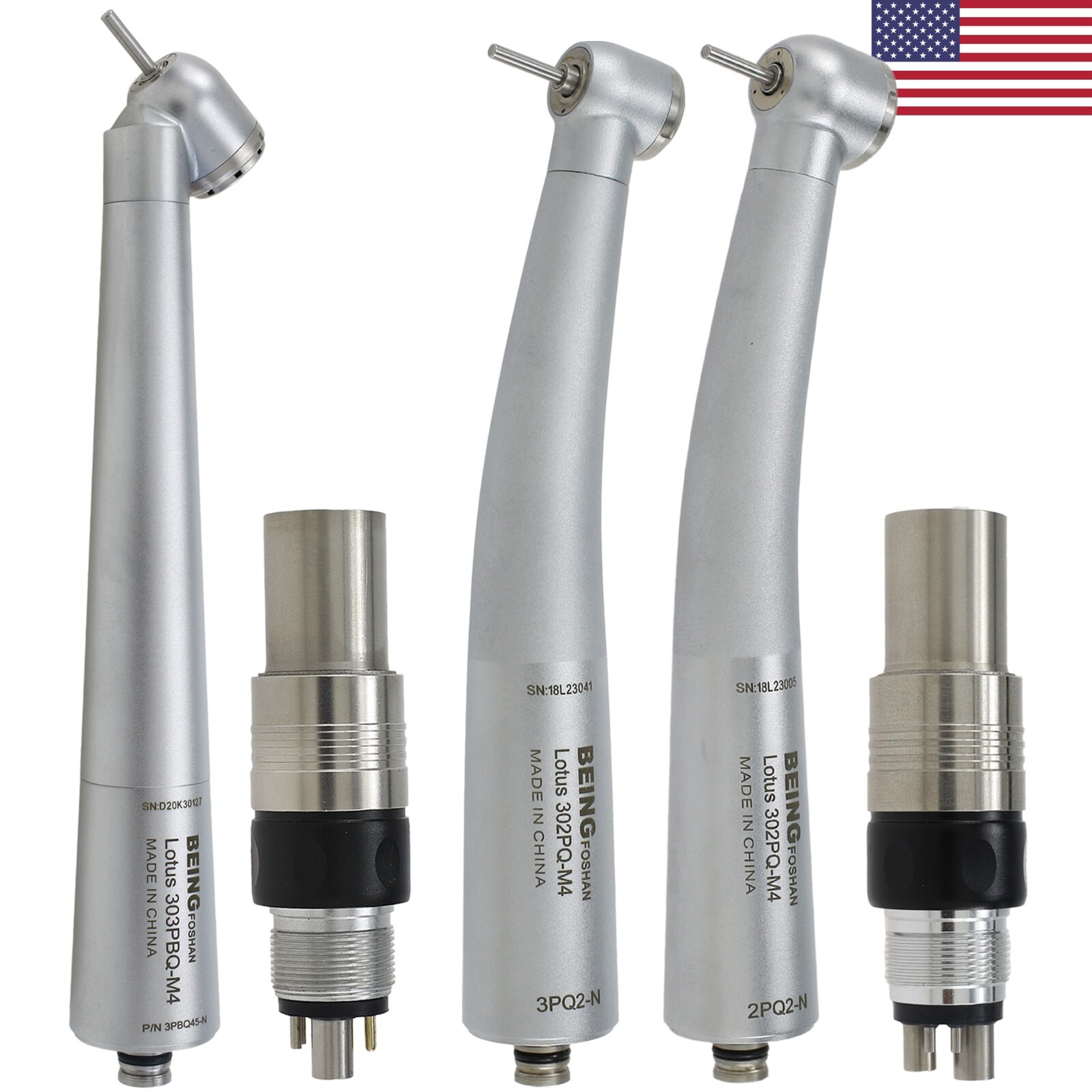 US BEING Dental High Speed 45 Degree Surgical Handpiece For NSK Phatelus Coupler