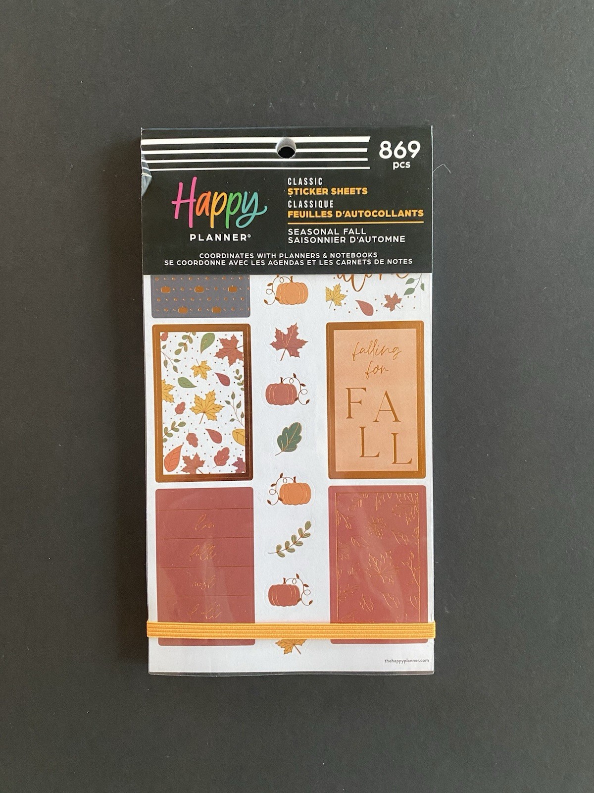 *Brand New* The Happy Planner Value Sticker Book Classic Seasonal Fall 869 Pcs