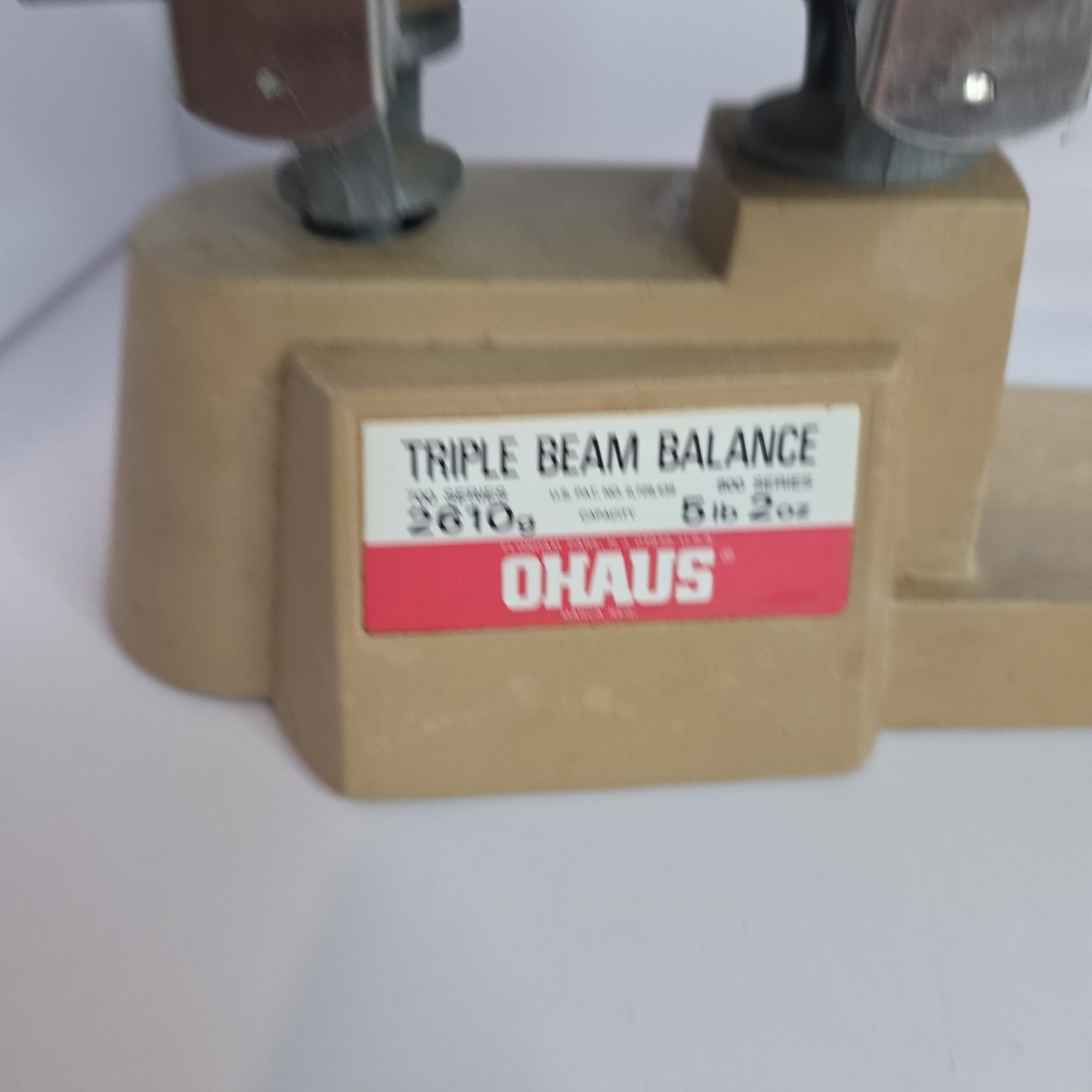 Ohaus Triple Beam Balance Scale 2610g 700 Series Vintage Lab USA Made
