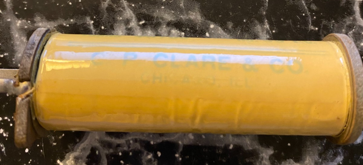 C. P. Clare No.39 Res. 6500 ohms Turns 45700 Chicago IL New W/O Box A1