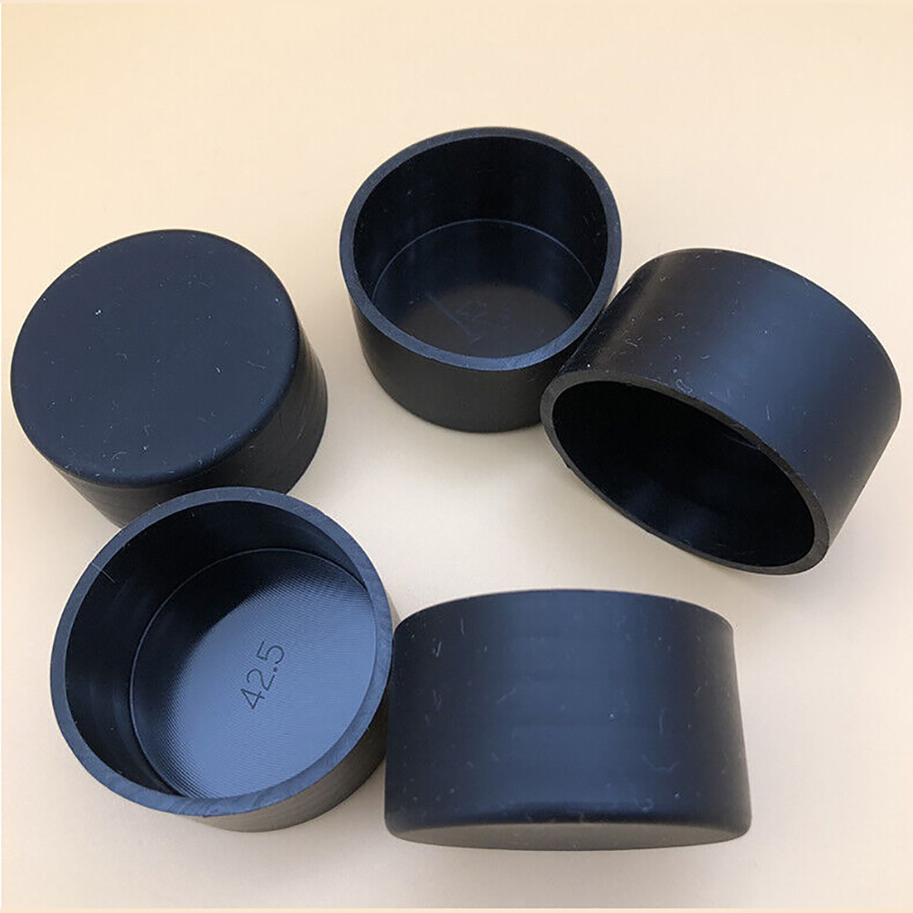 Round Rubber End Cap Black,Caps Tube Pipe, Rubber Blanking Stopper ID 6mm~76mm