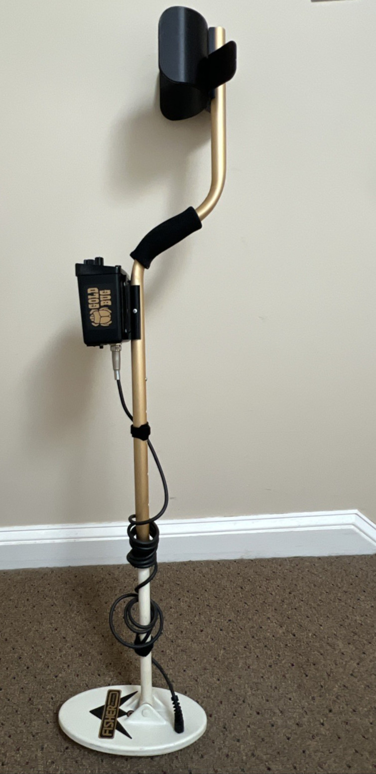 Fisher M-Scope Gold Bug Prospector’s Metal Detector w/ 10″ x 5″ Elliptical Coil