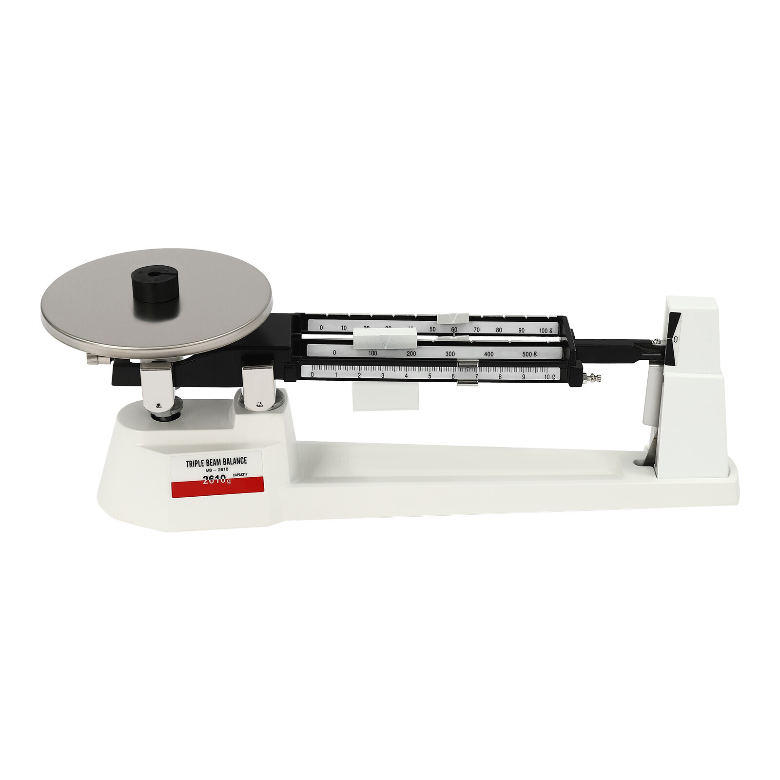 Triple Beam Scale, 2610G x 0.1g Triple Beam Mechanical Balance Scale WeighingUS