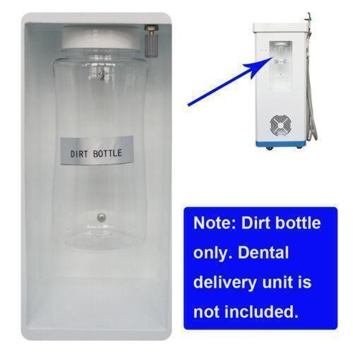 1Pc Portable Dirty Bottle for Greeloy GU-P209 Mobile Dental Delivery Cart System