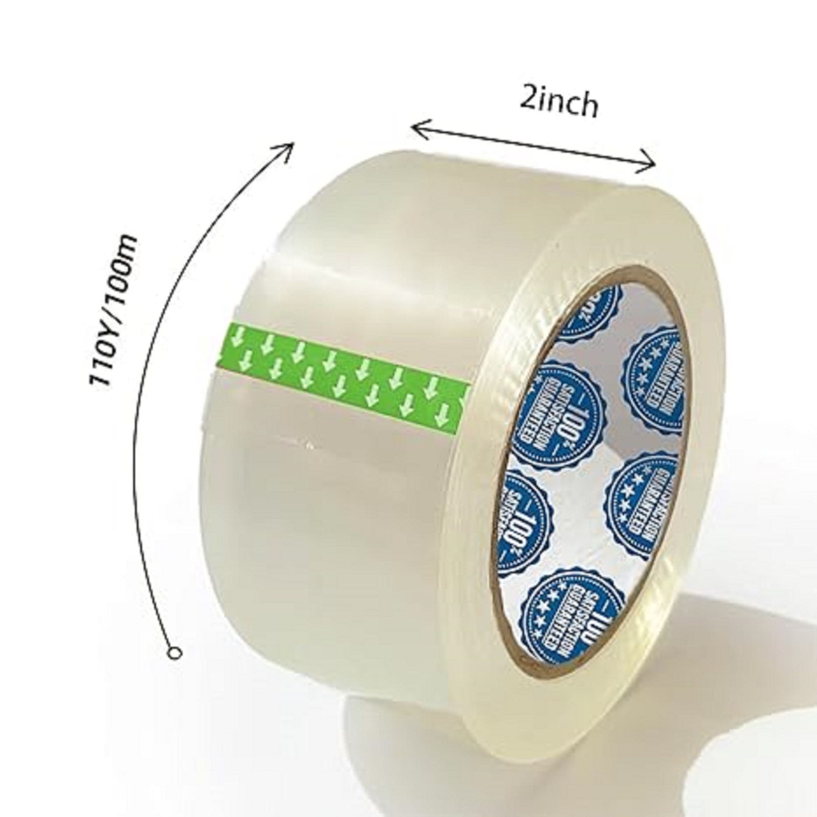 2.0 Mil Clear Packing Tape 36 Rolls (2 Inch x 110 Yards) – Shipping Tape for Box