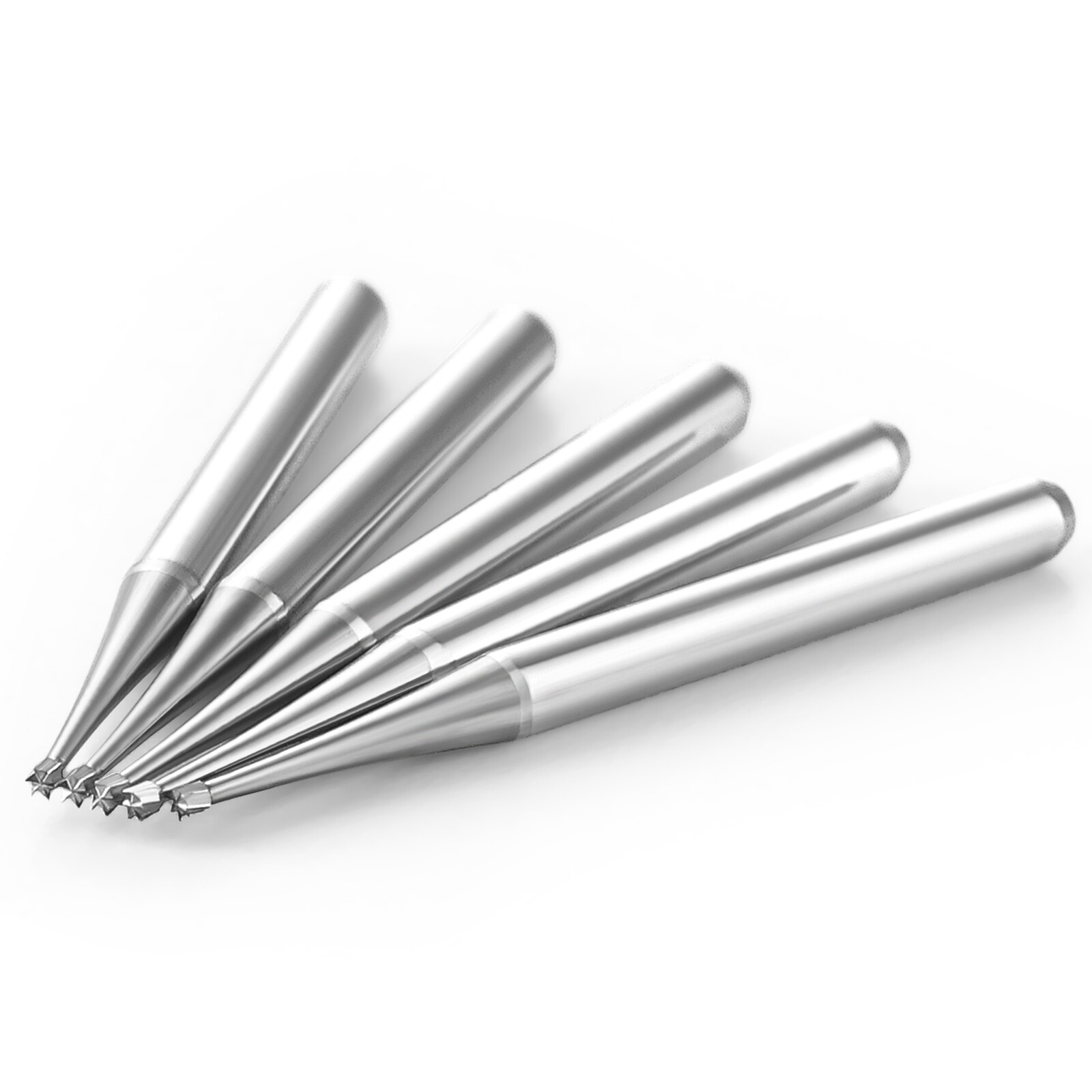 JMU Dental Carbide Inverted Cone FG-35 1/2 FG-34 FG-36 Bur fit High Speed HP