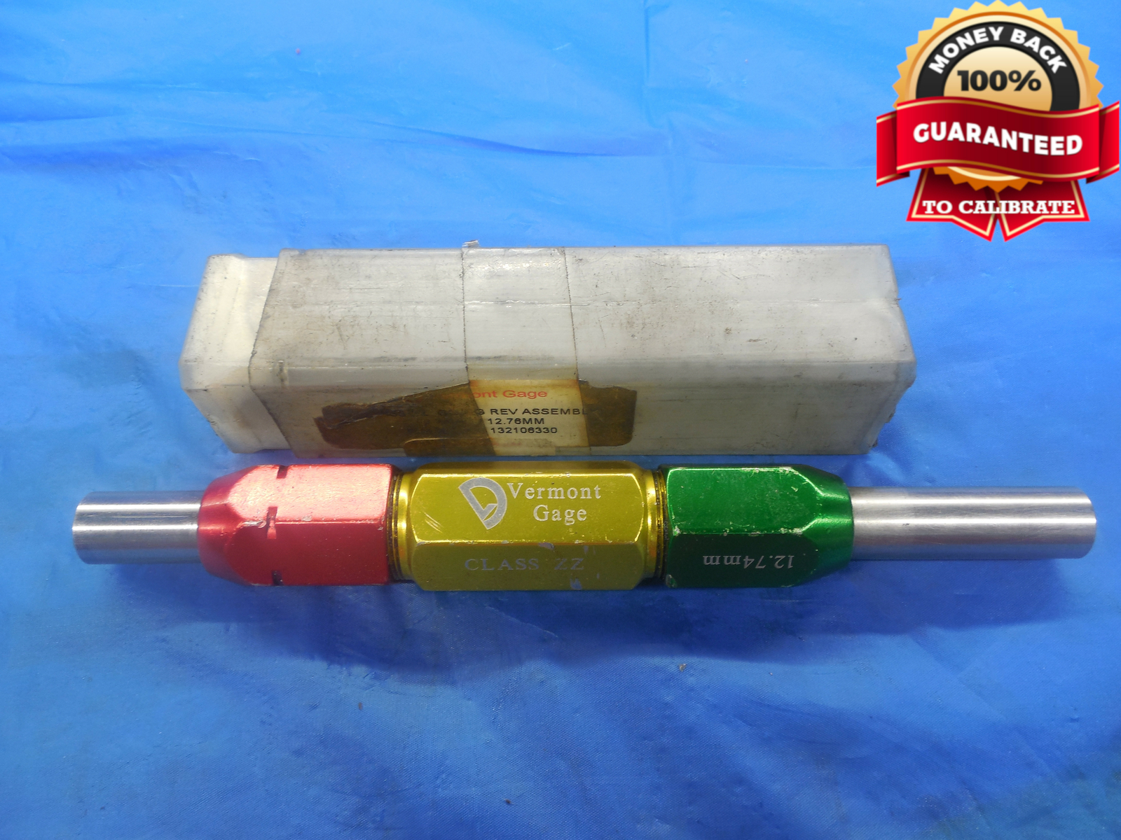 12.74 & 12.76 CL ZZ PIN PLUG GAGE GO NO GO 13.000 -.260 13 .5016 12.740 12.760