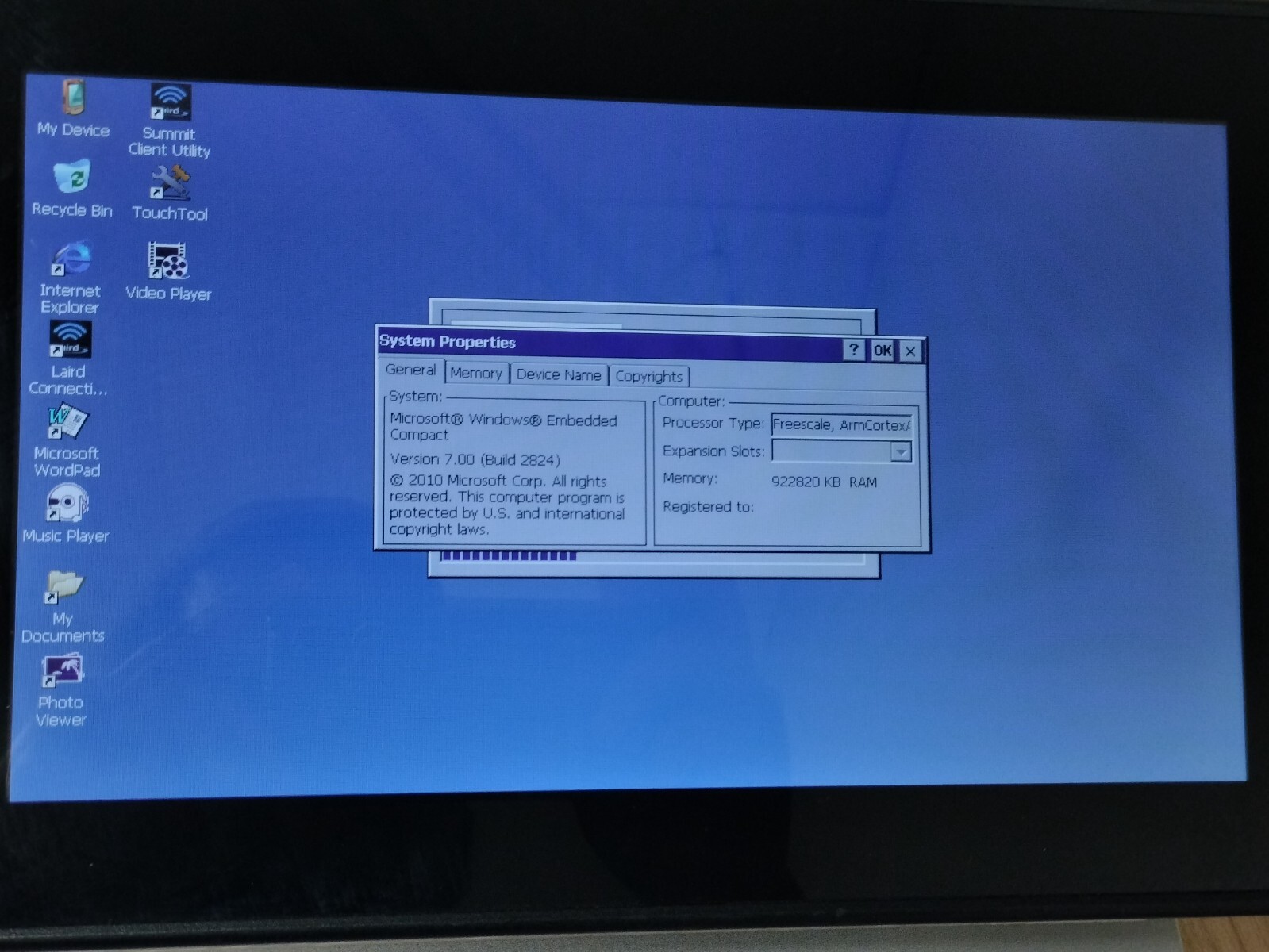 Oracle Micros mTablet/mStation 400374-020 POS Terminal