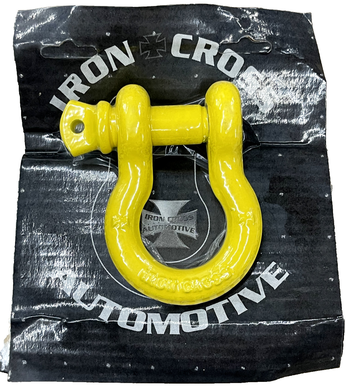 IRON CROSS 3/4″ D-RING SHACKLE 1000-11 YELLOW FINISH