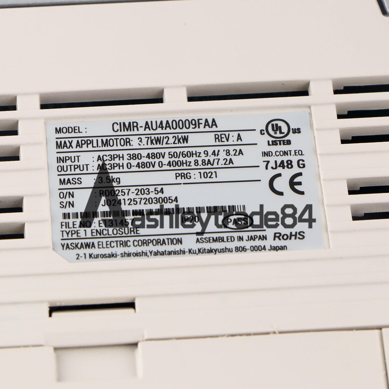 1PC NEW YASKAWA A1000 AC Drive CIMR-AU4A0009FAA Frequency converter
