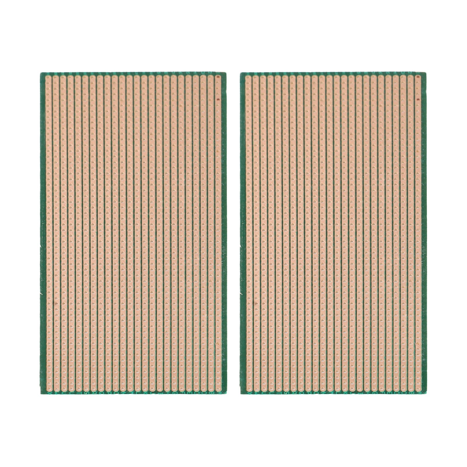 2 X Stripboard Veroboard Single-Sided Copper PCB Circuit Perf Board 6.5*14.5CM