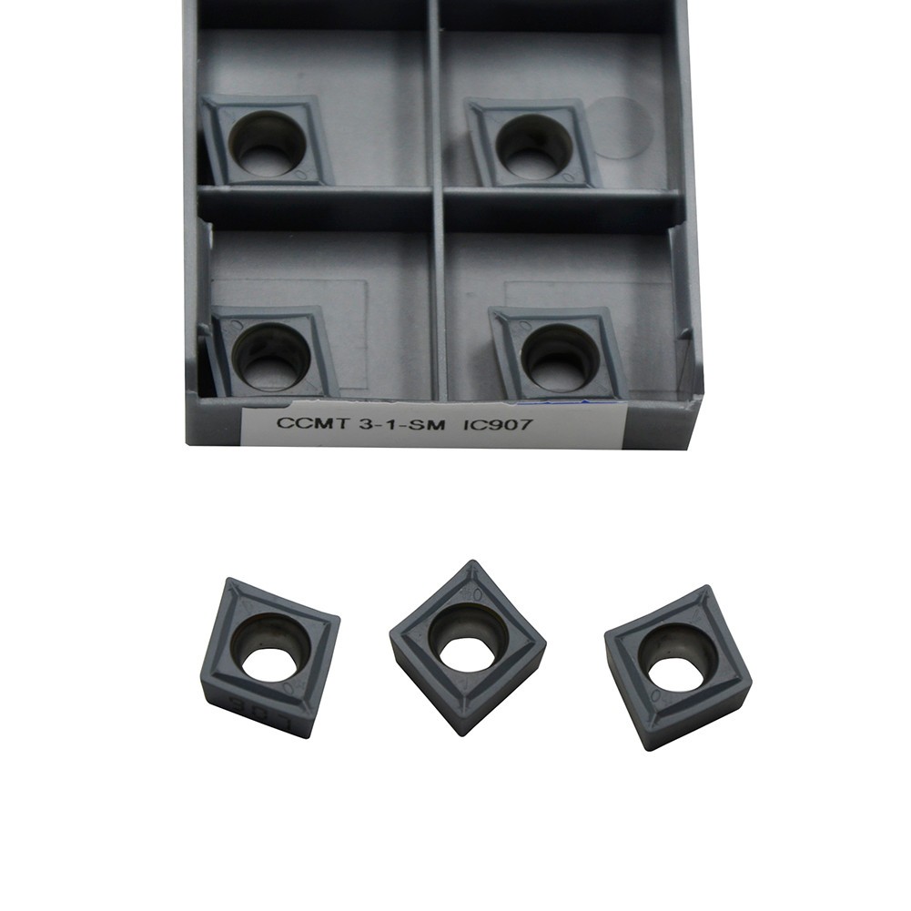 20pcs ISCAR CCMT09T304-SM CCMT3-1-SM IC907 CNC Carbide Insert