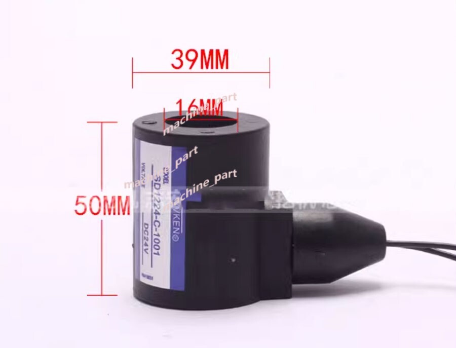 Walking brake solenoid valve coil 24V Fit For Komatsu PC60-7 120 200-6 Excavator